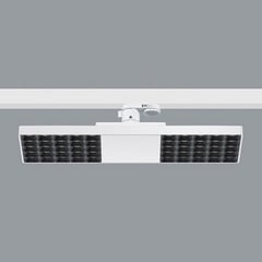 ERCO Jilly 230V BT 15W extra széles, fekete lamellás lamellák