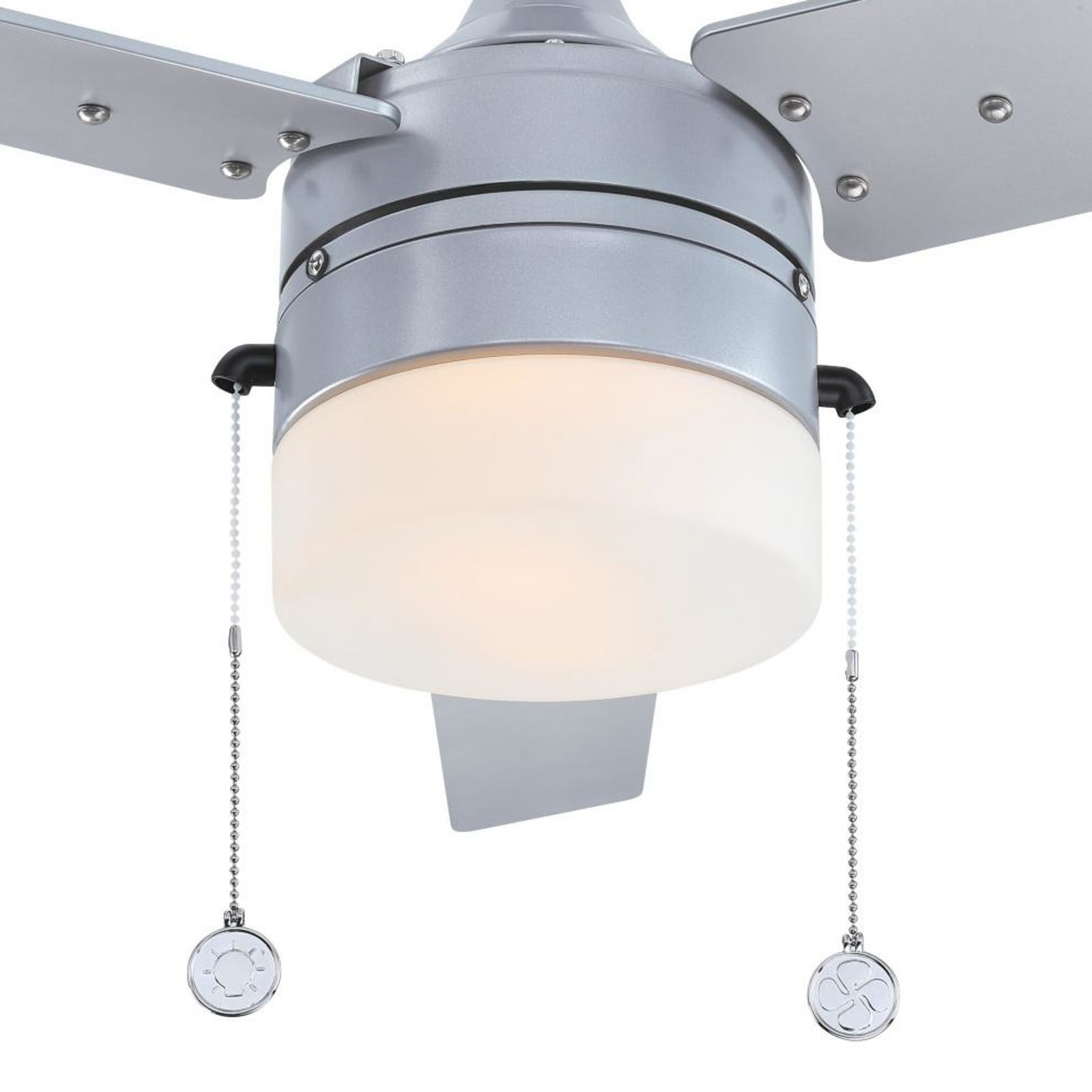 Westinghouse ventilator, svjetlo 7316540, srebrno/crno