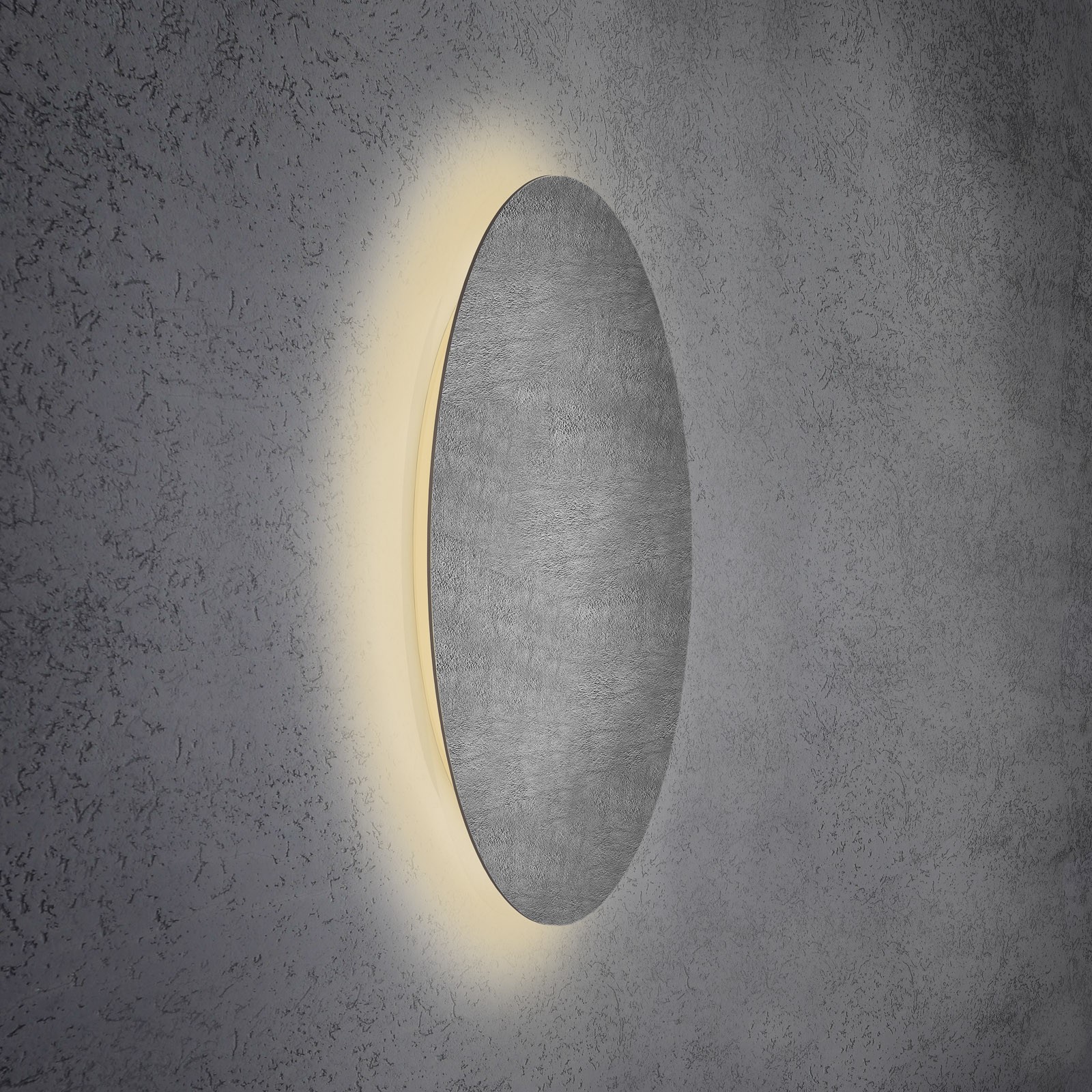 Escale Blade LED wall light, concrete look