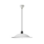Stilnovo Lampiatta LED hanging light, Ø 50cm, white