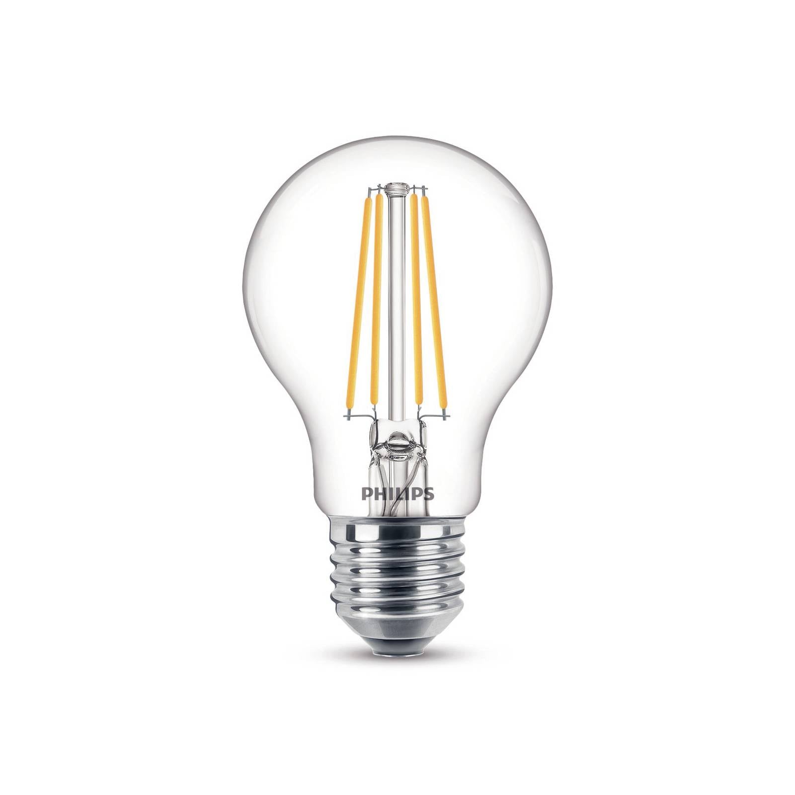 Philips LED-Lampe E27 7W 850lm 4.000K klar 2er
