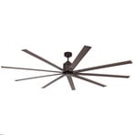 Ventilador de techo BIG SMOOTH ECO, color bronce, 220 cm, silencioso - CasaFan