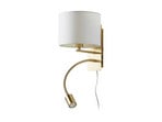 Florens Candeeiro de Parede White/Brass - Lindby