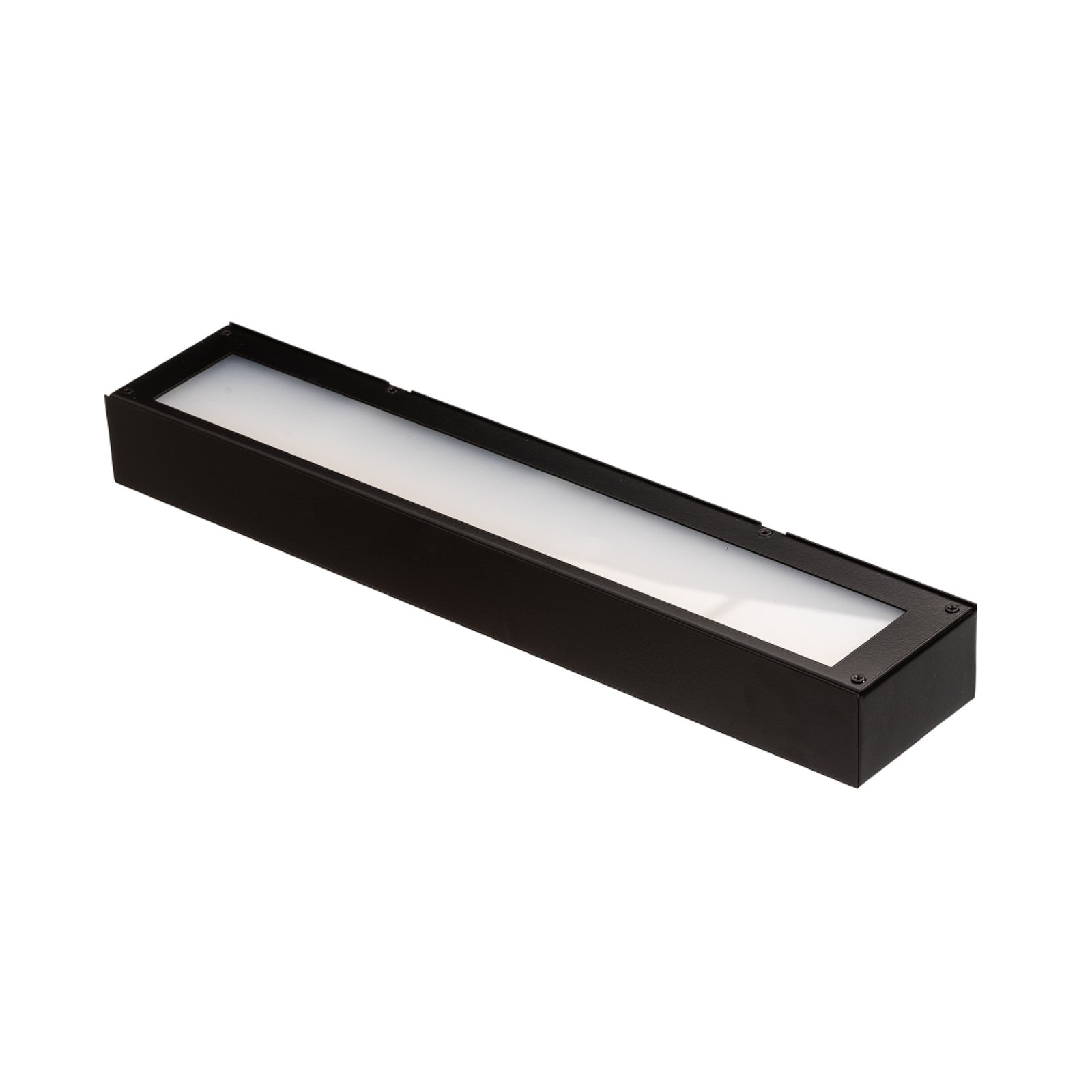 LED-Wandleuchte Mera, Breite 40cm, schwarz, 4000K