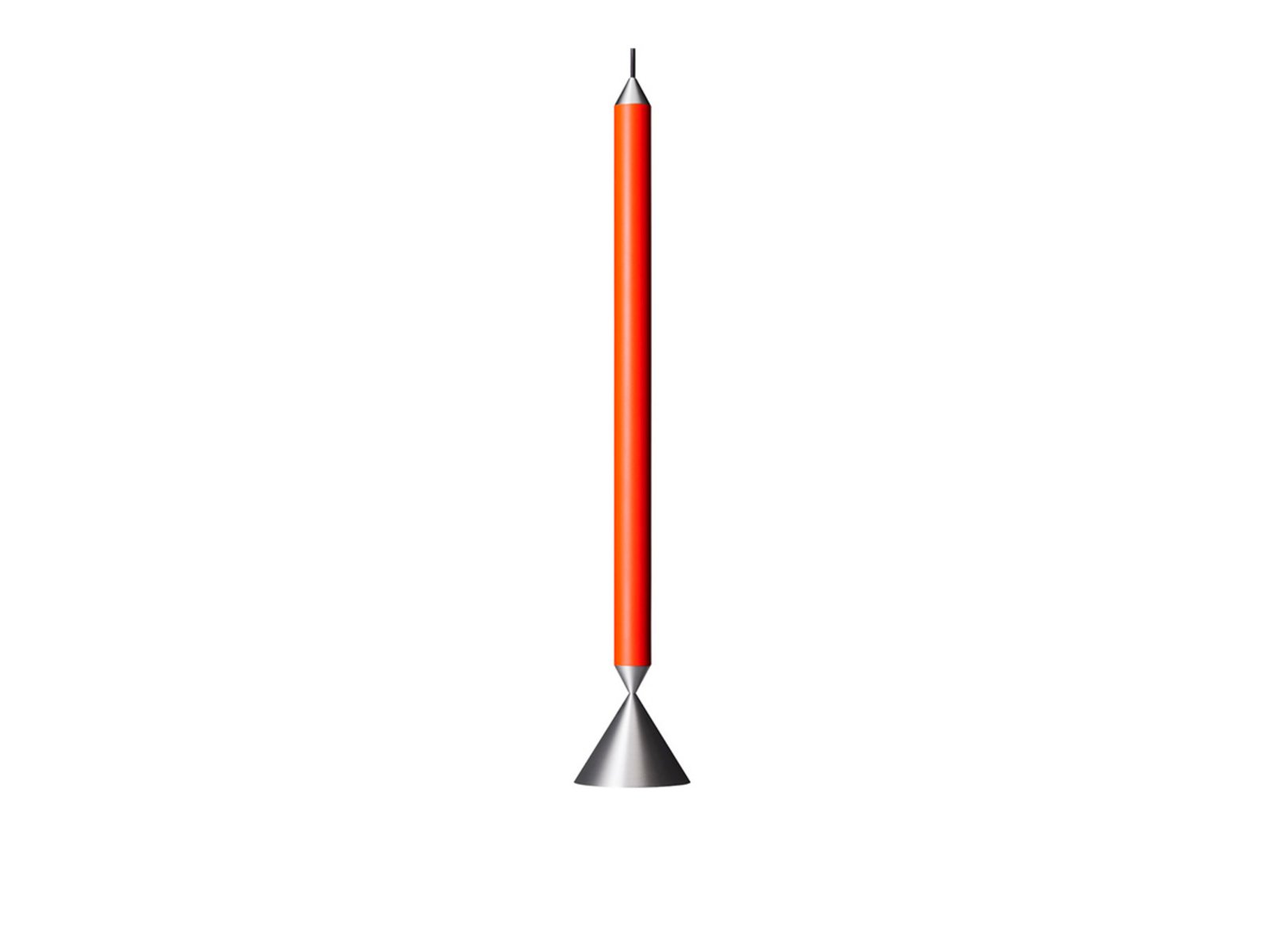 Apollo 59 Taklampa Red Orange/Aluminium - Pholc