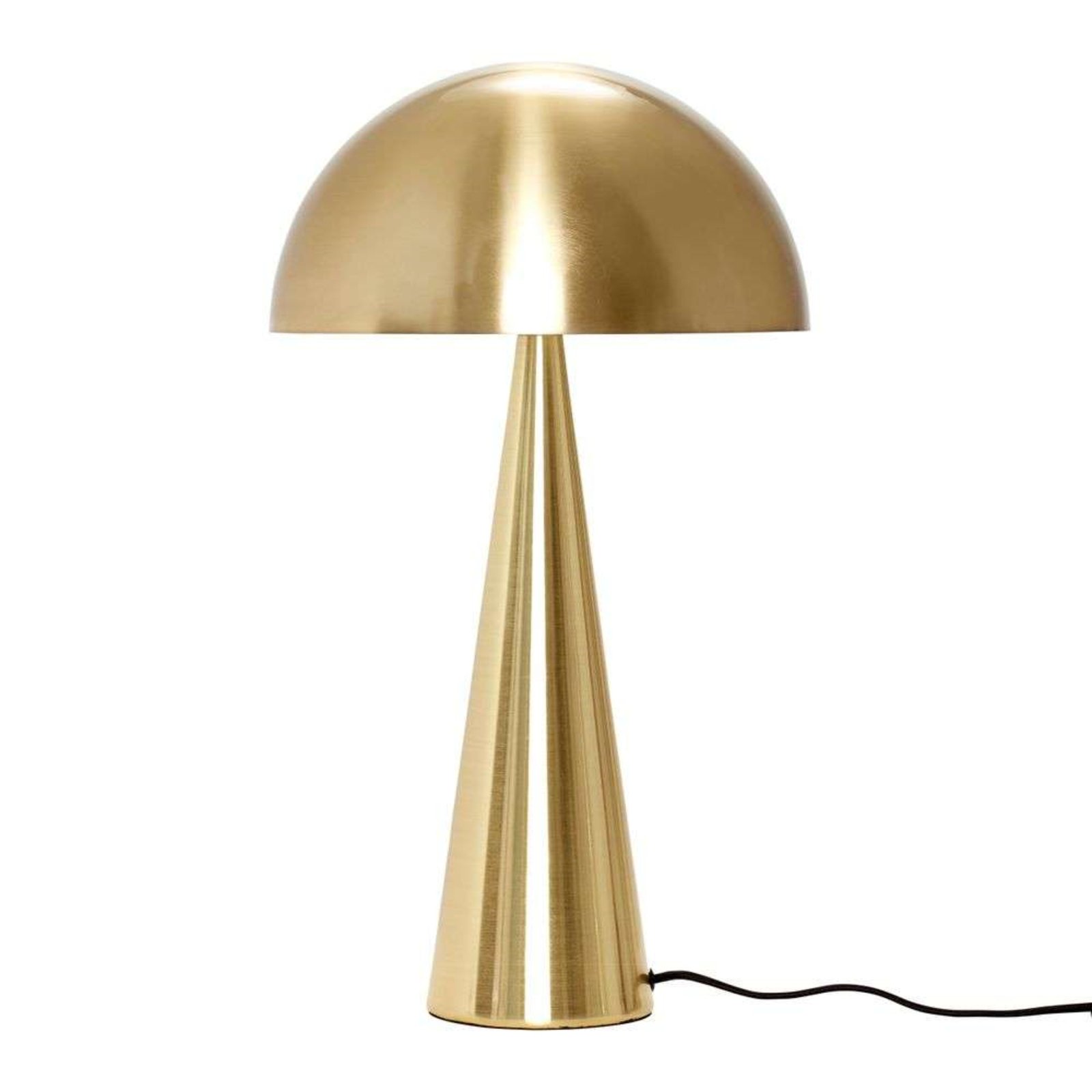 Mush Table Lamp Large Brass - Hübsch