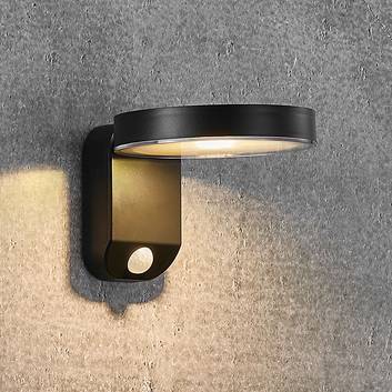LED-Solar-Wandleuchte Rica Round, rund