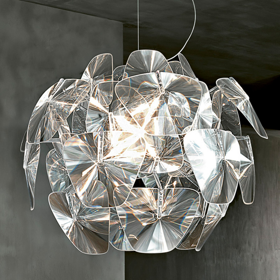 Luceplan Hope Taklampa Ø72, transparent från Luceplan