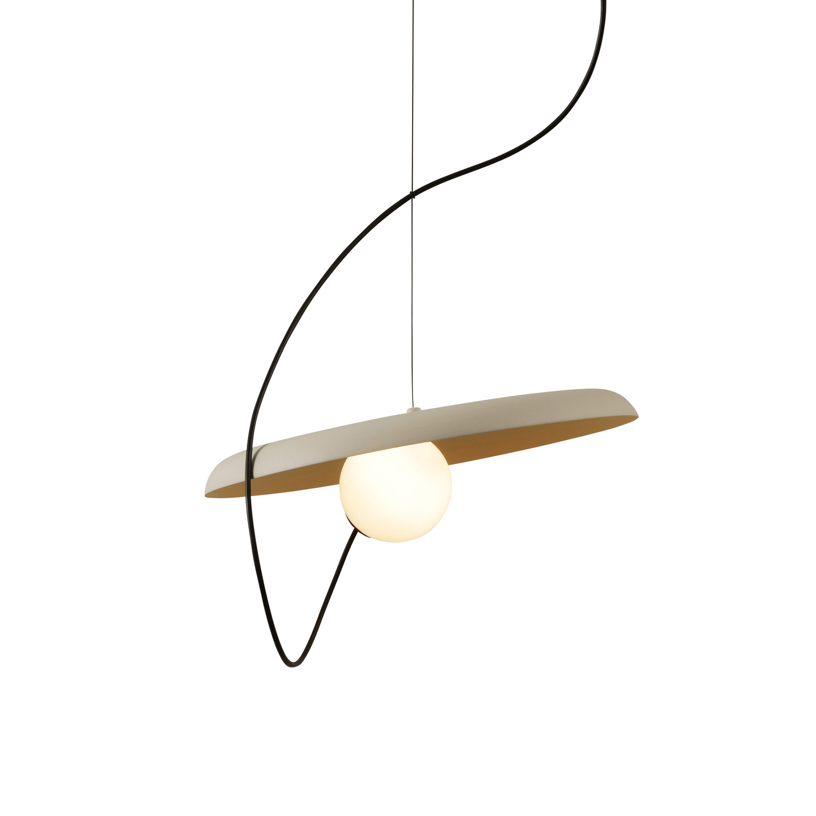 Milan Viseća lampa od žice Ø 38 cm u boji nerca