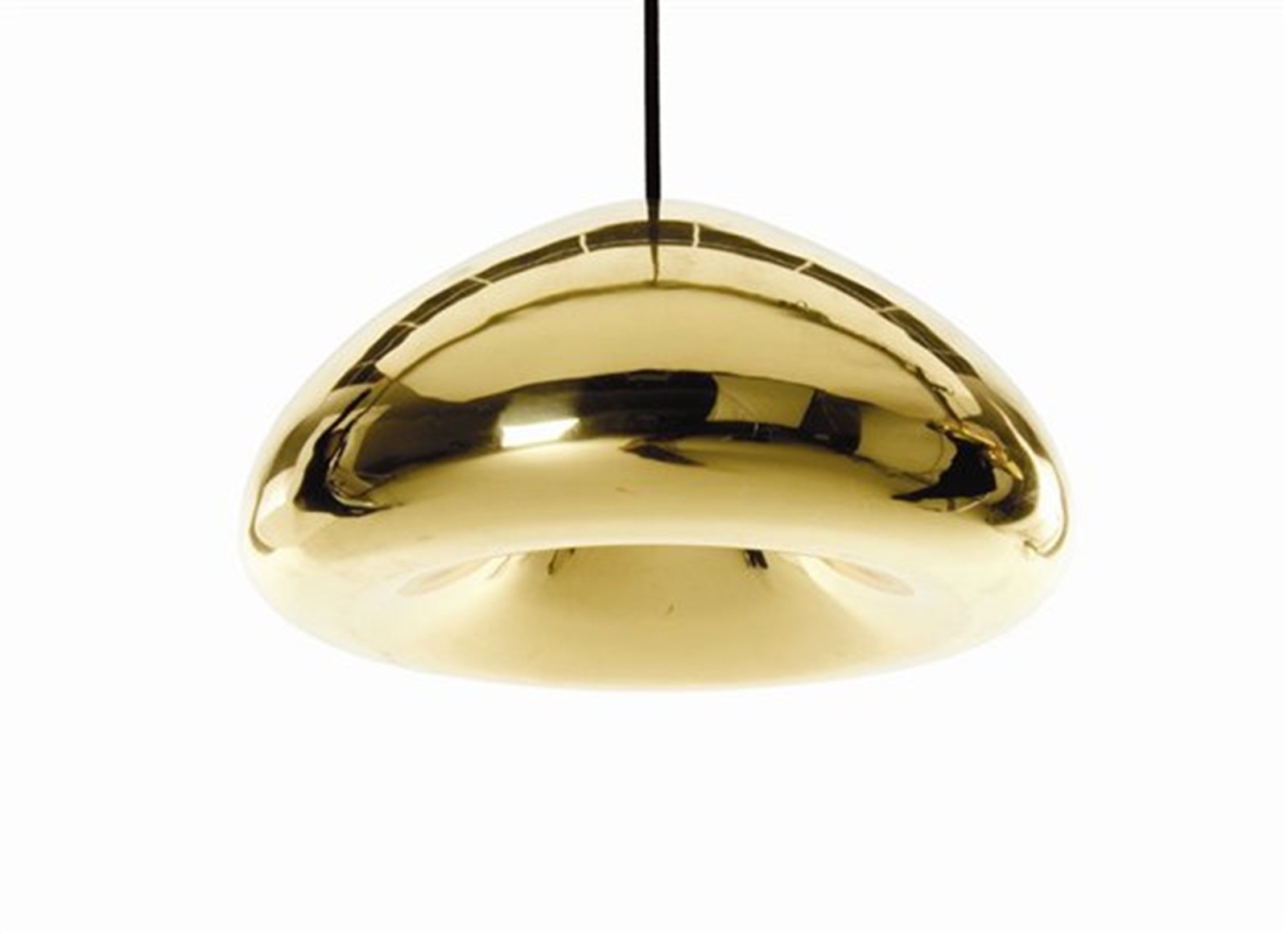 Void LED Candeeiro Suspenso Brass - Tom Dixon