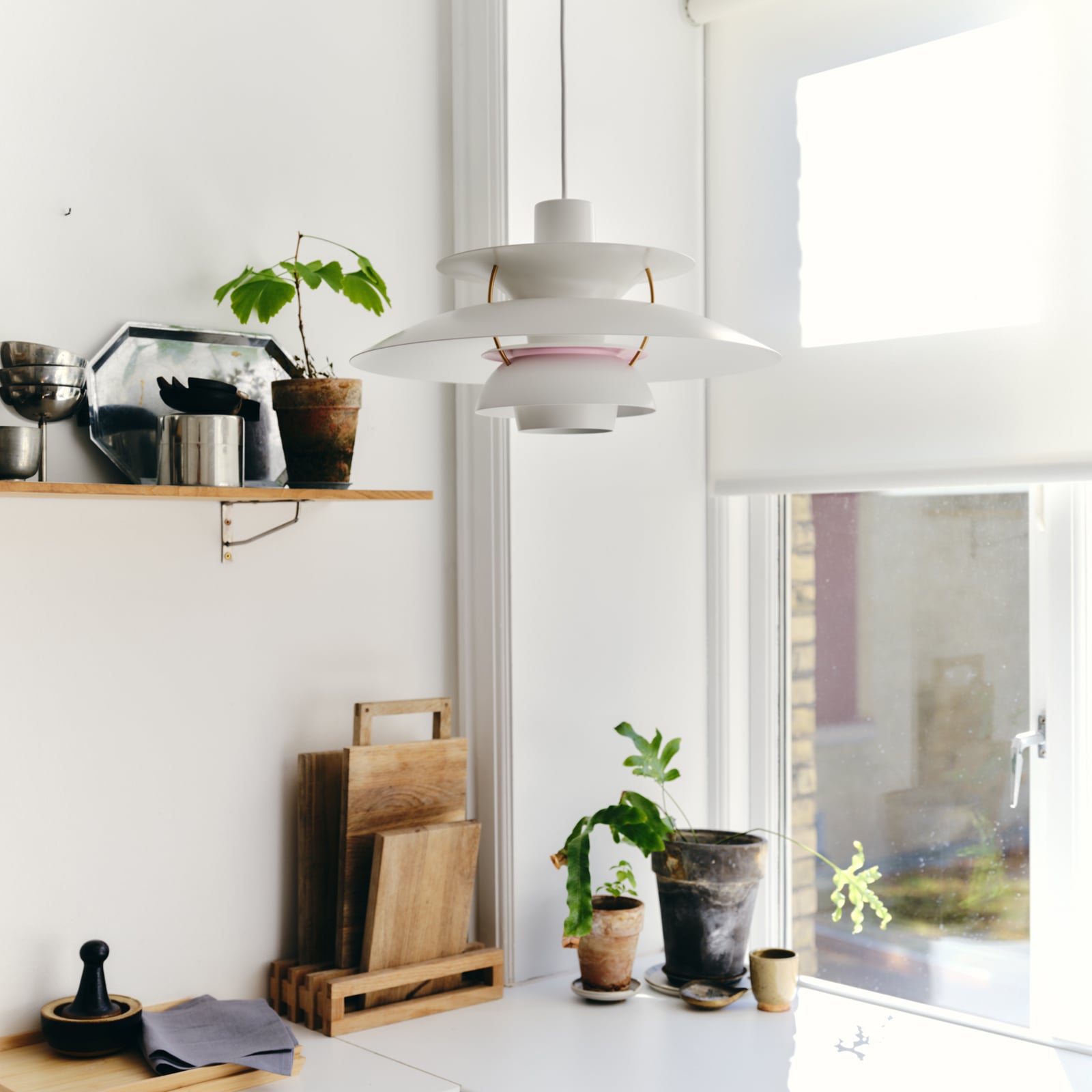 PH 5 Suspension Blanc Modern White - Louis Poulsen