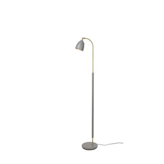 Deluxe Lampadaire Gris Chaud/Laiton LED - Belid