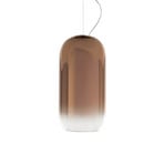 Artemide Gople Mini rippvalgusti, pronks/must