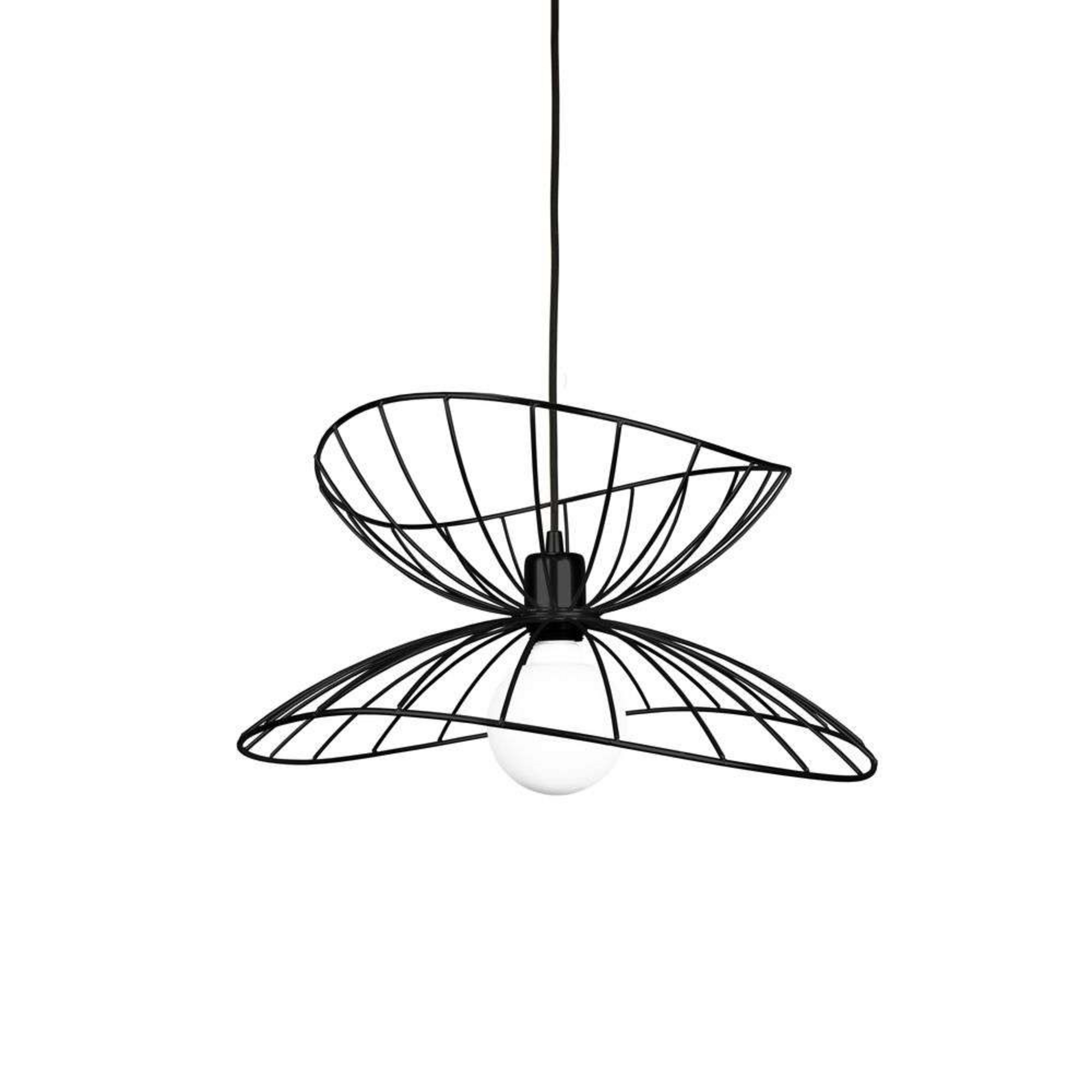 Ray 45 Pendelleuchte Black - Globen Lighting