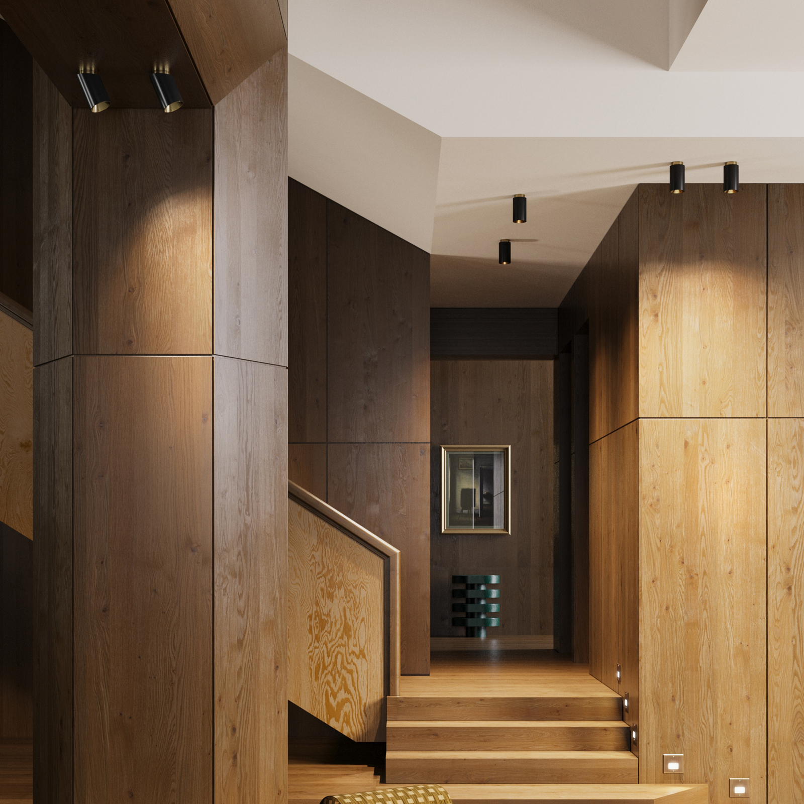 Tobo C65 taklampe, svart, stål, GU10 - DCW