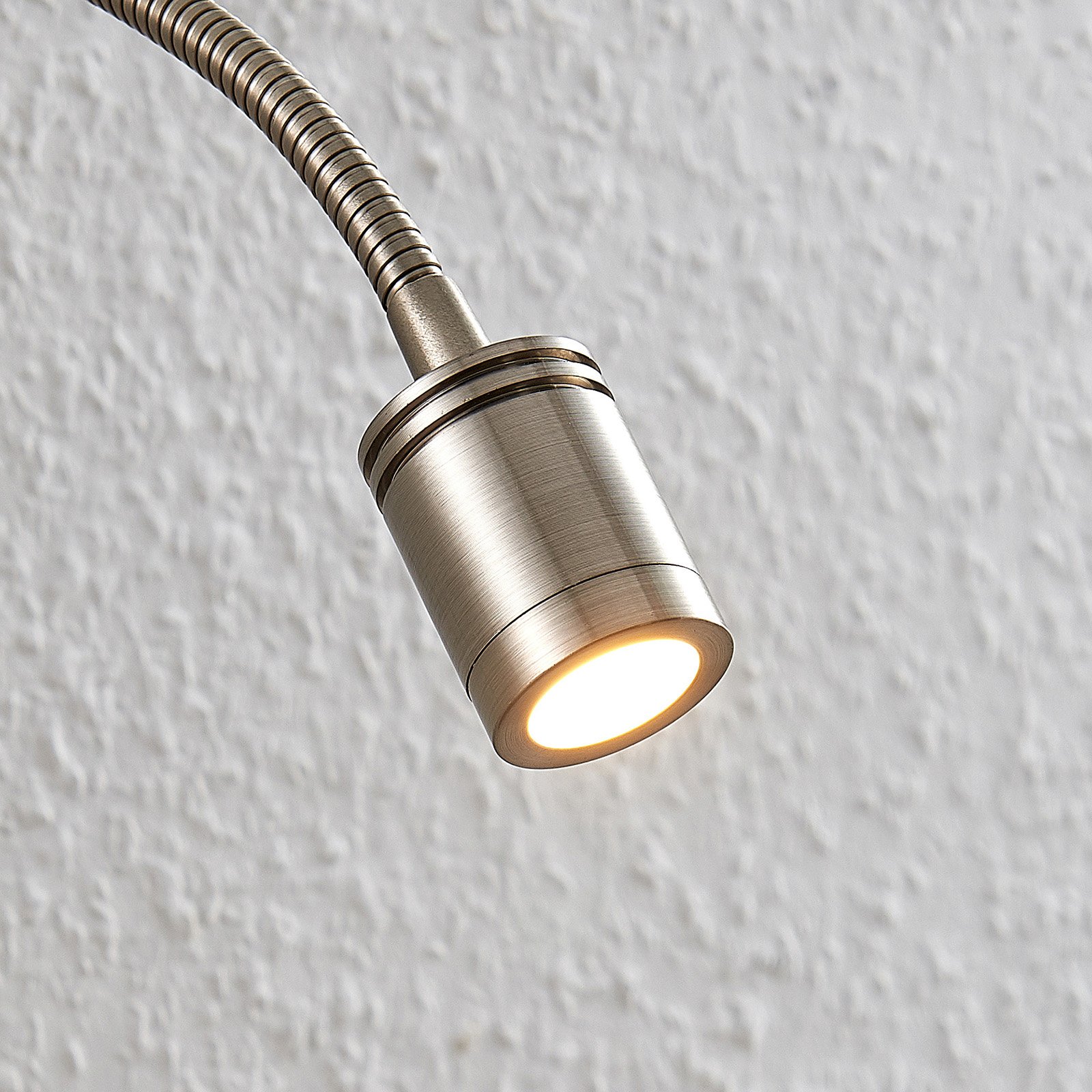 Legera LED Applique da Parete Nickel - Lindby