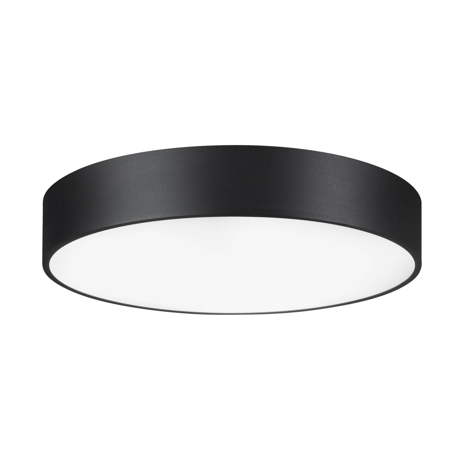 Biro Circle BRUMBERG Biro Cirkel, Ø 60 cm, aan/uit, zwart, 4.000 K voor woonkamer / eettafel - Aluminium - plafond rond