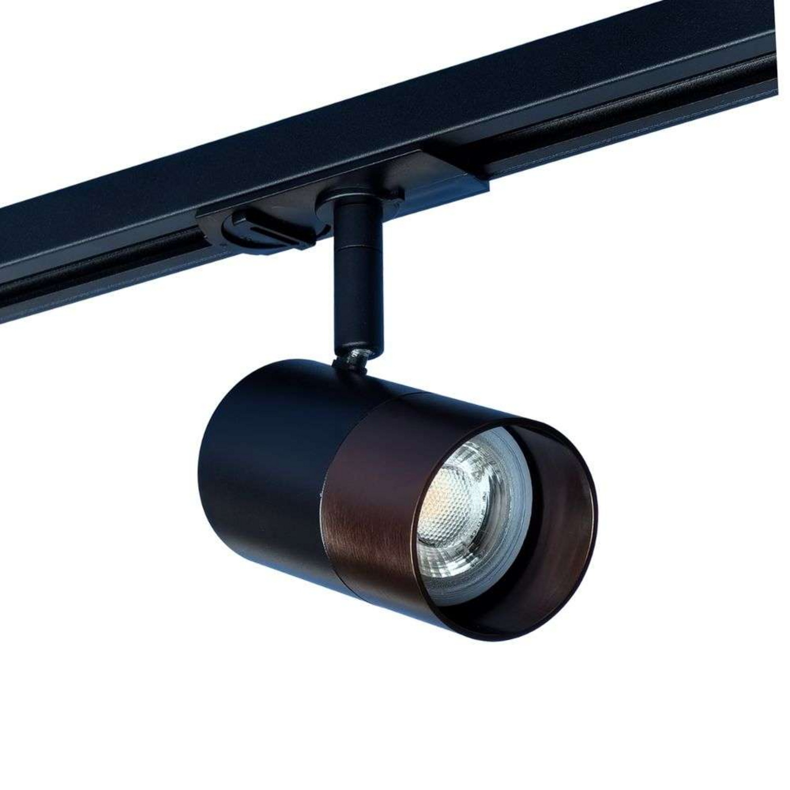 Linaro Trilho de luz GU10 Preto/Castanho - Lindby