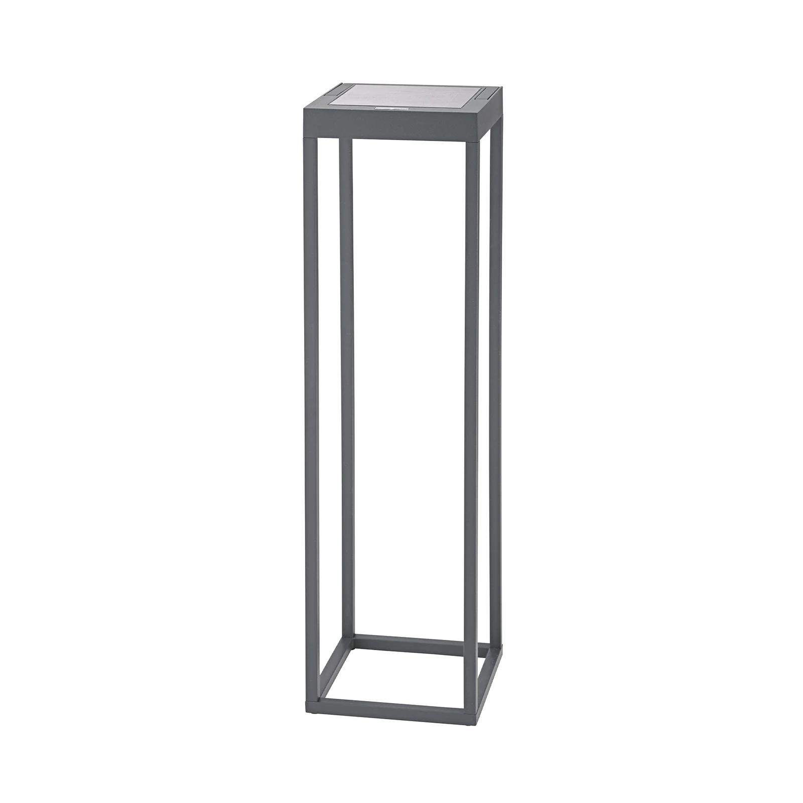 Lampada LED solare Numove, grigio grafite, altezza 52,5 cm