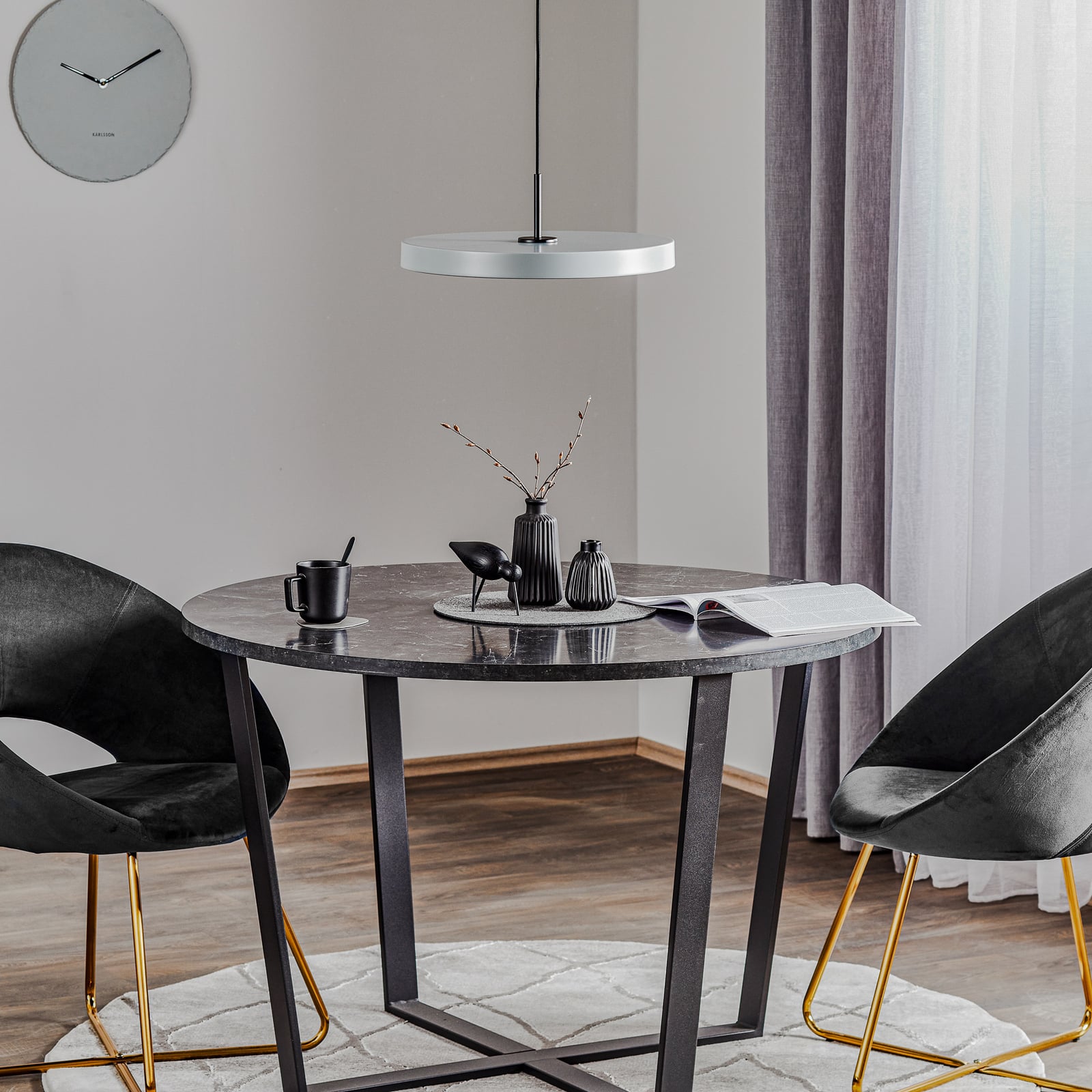 Asteria Visilica Ultimate Siva - Umage