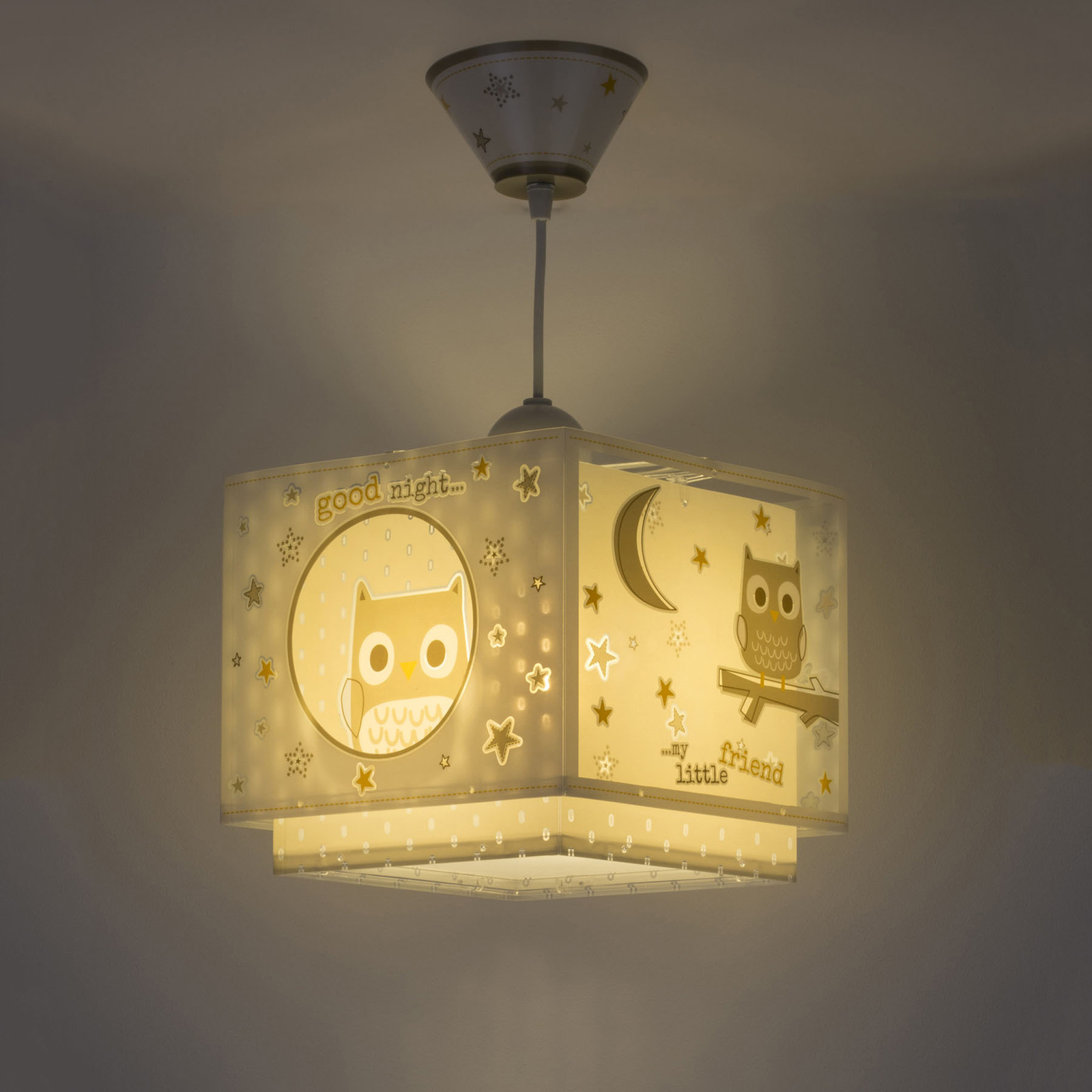 Good Night lámpara colgante para niños, 1 luz