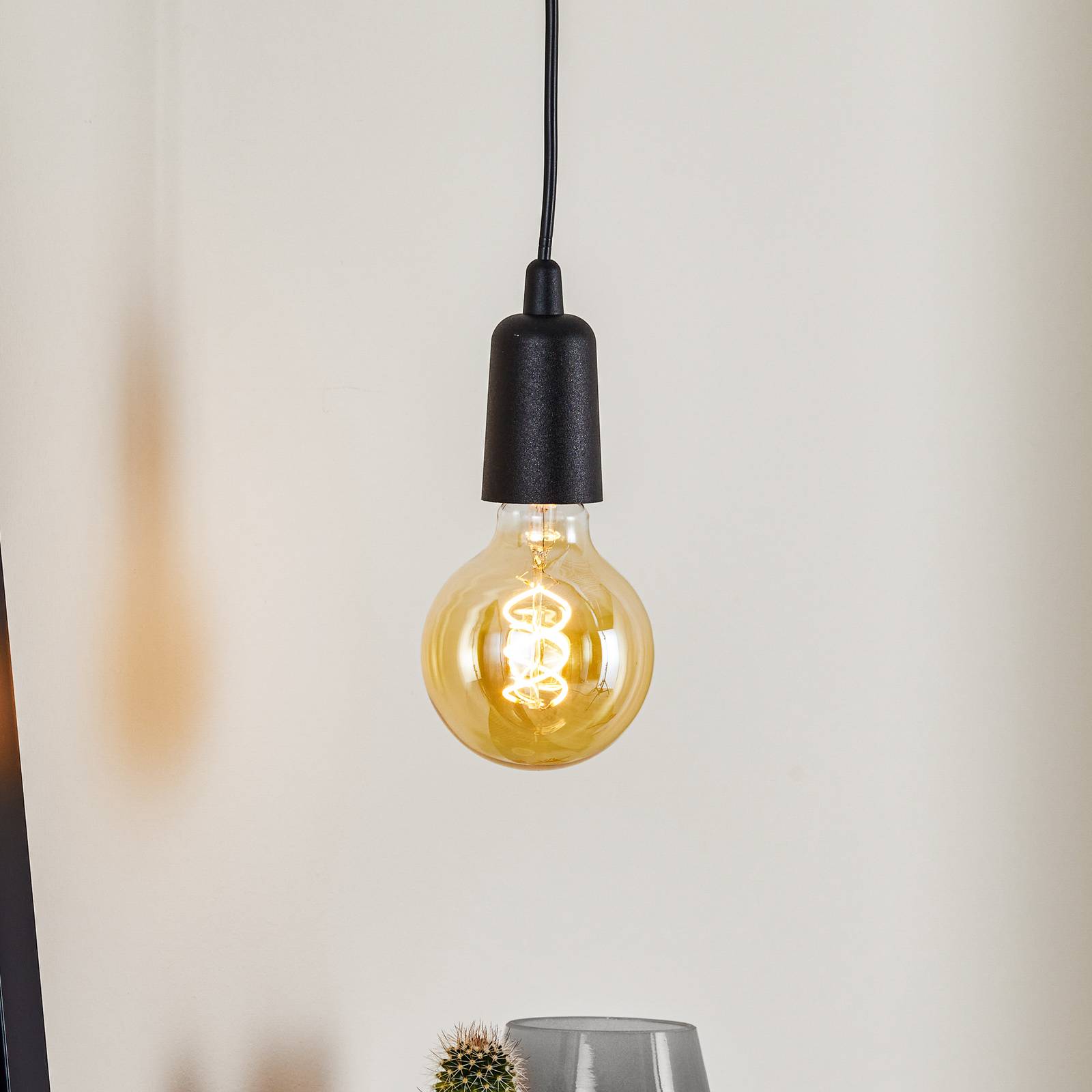 sollux lighting suspension brasil, noire, une lampe