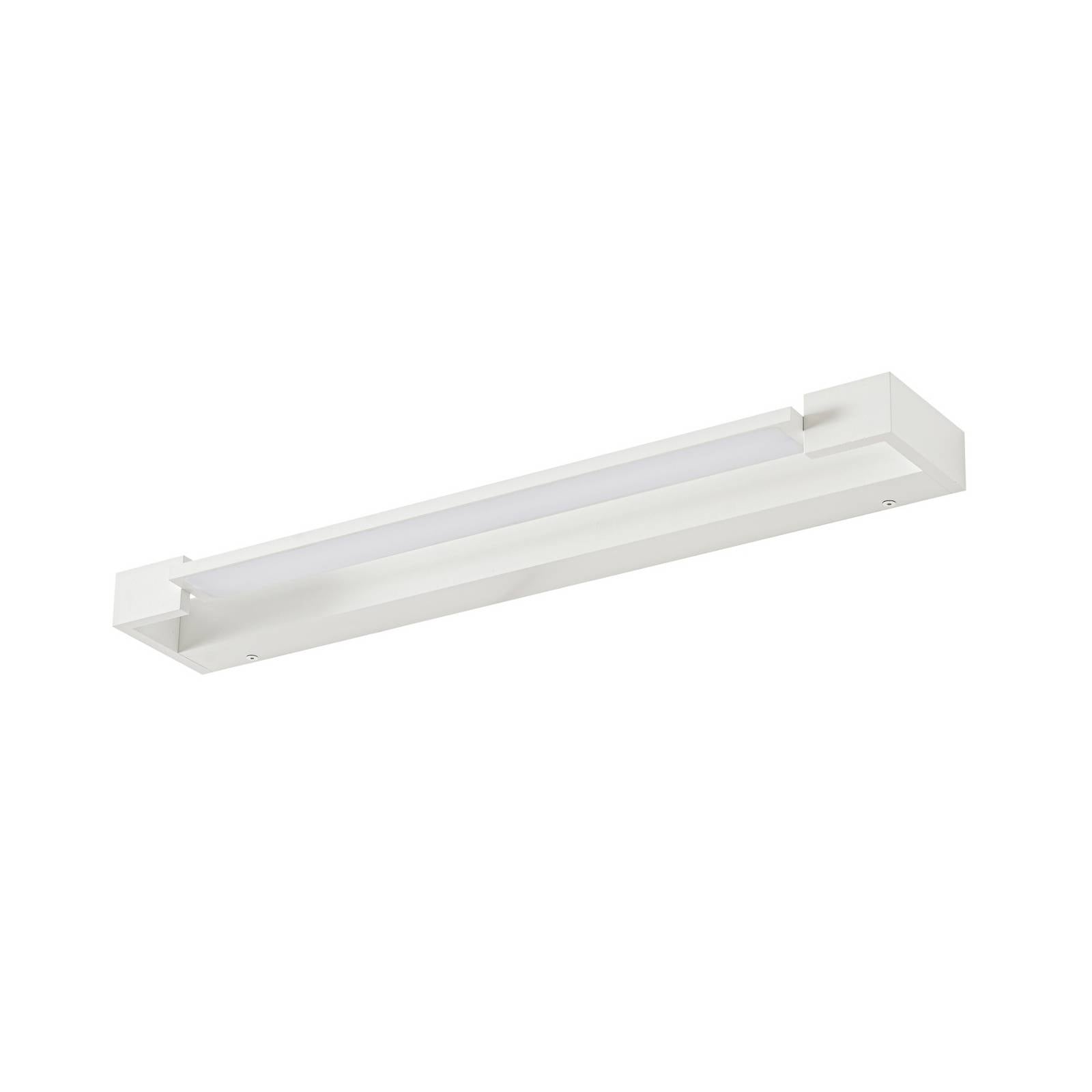 Arcchio LED-Wandleuchte Jora, 60 cm, weiß, schwenkbar, IP44