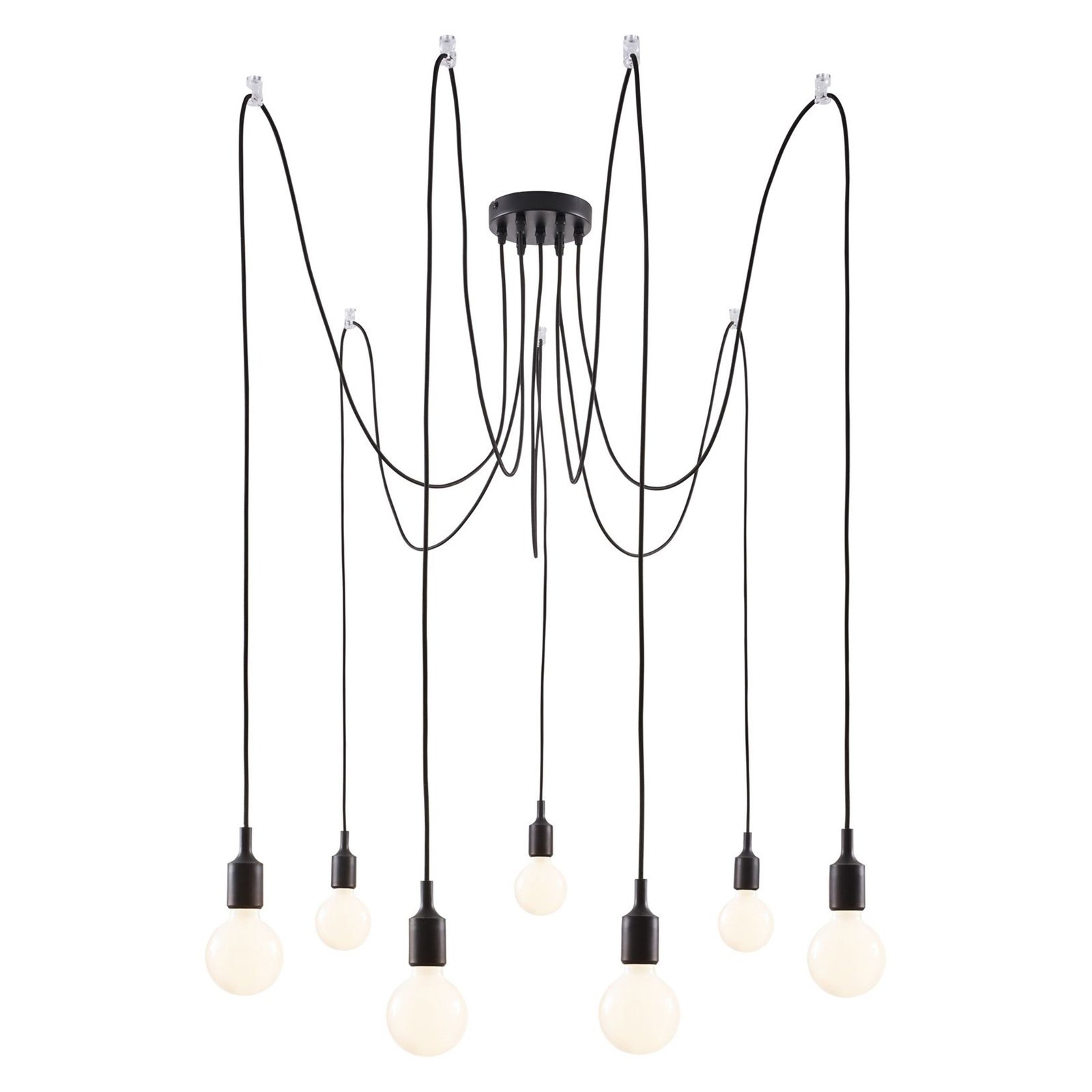 Ketil 7 Pendant Black - Paulmann