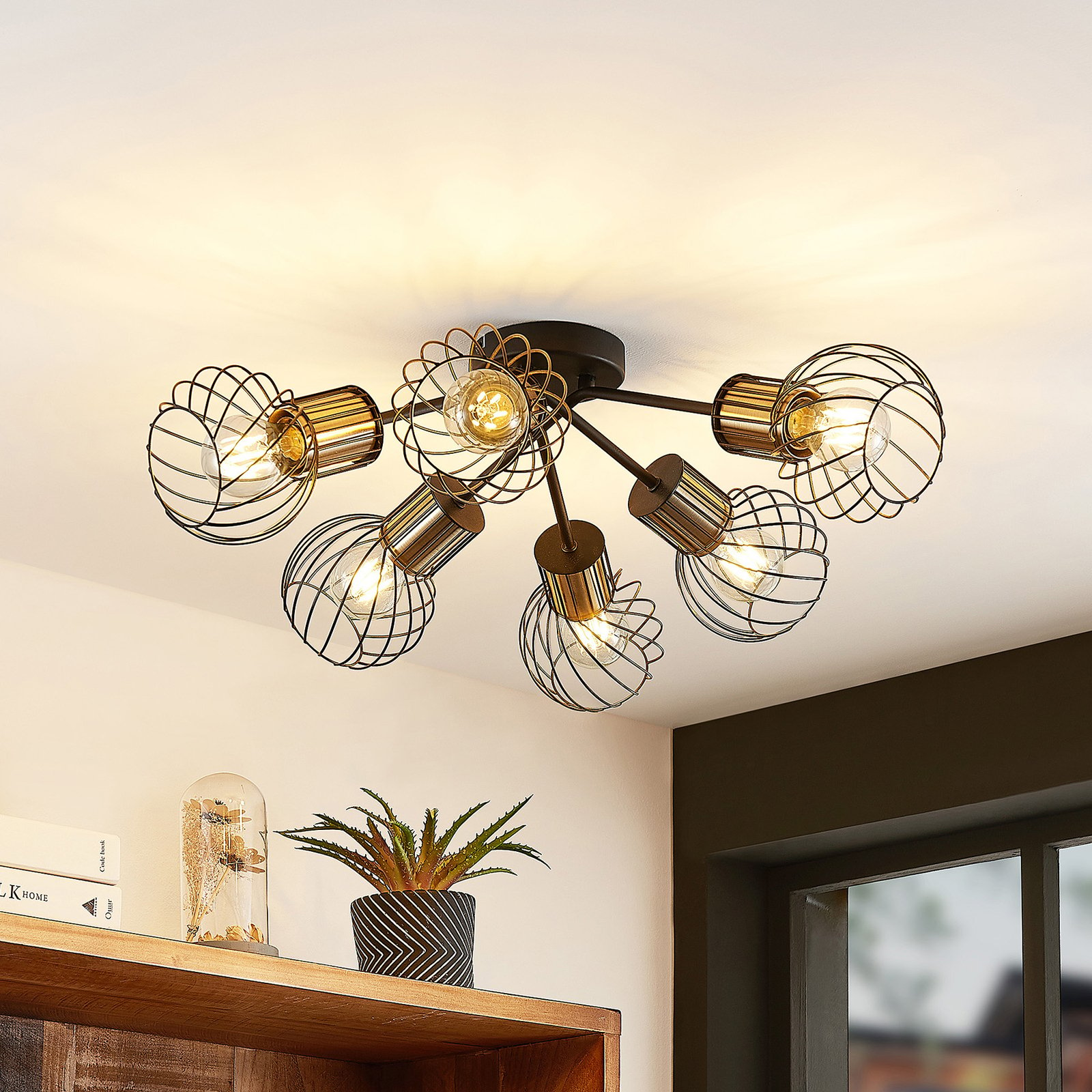 caelus 14 lamp ceiling light