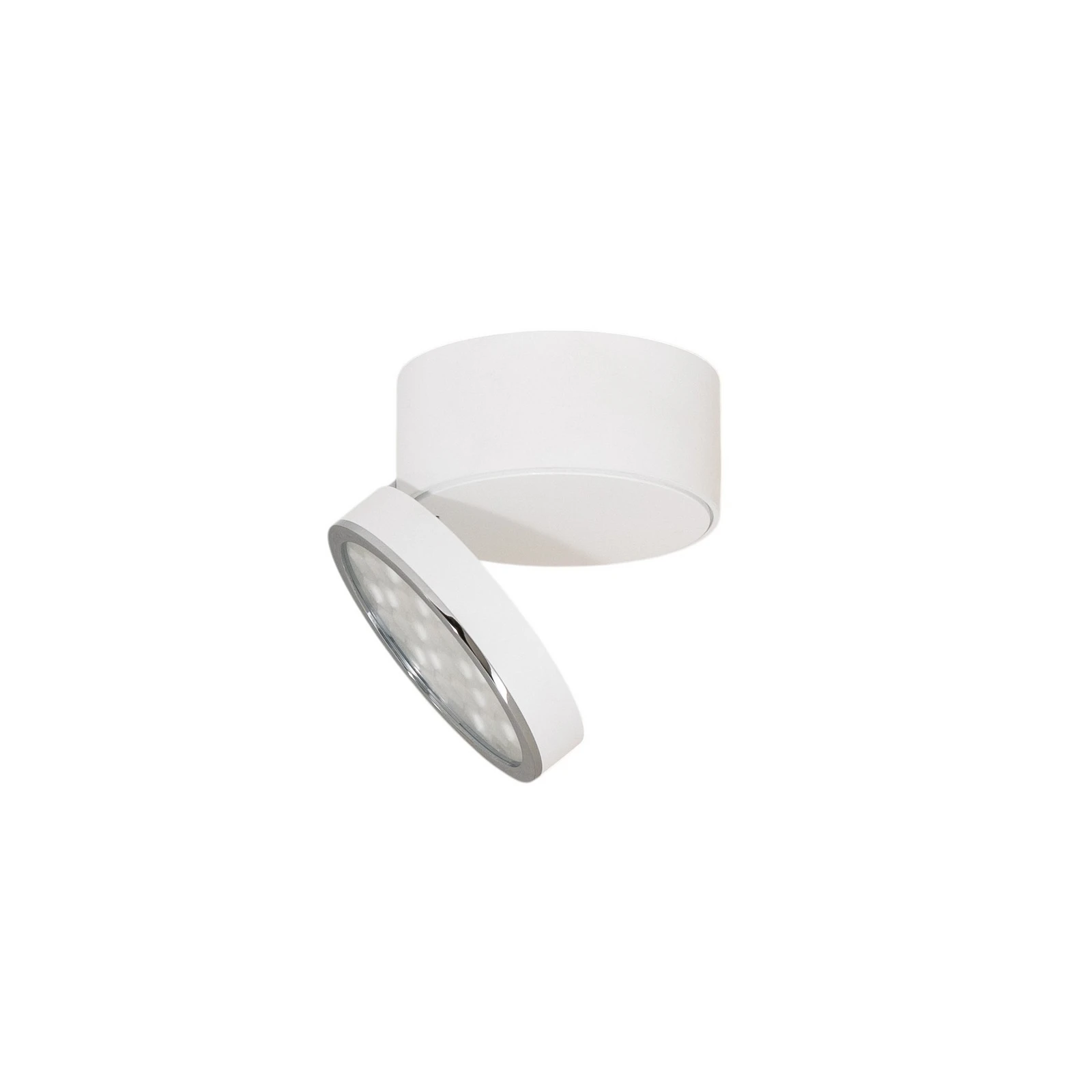 BEGA Spot pour plafond LED 51312.1, blanc, métal DALI orientable