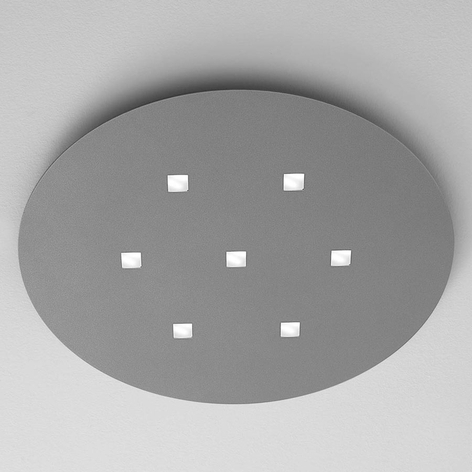 ICONE Isi - LED-Deckenleuchte in ovaler Form