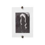 Gravel Picture Frame A4 Antique Brass - Ferm Living