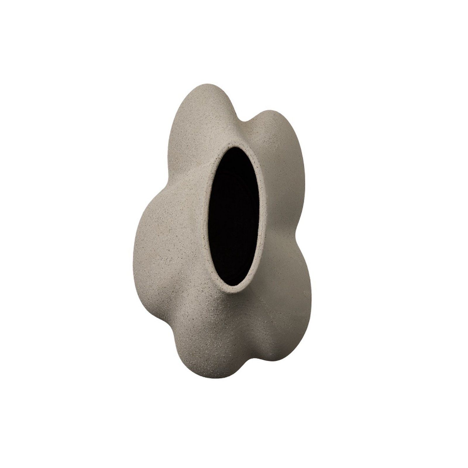 AYTM Saltare váza, 35 cm, taupe, kerámia