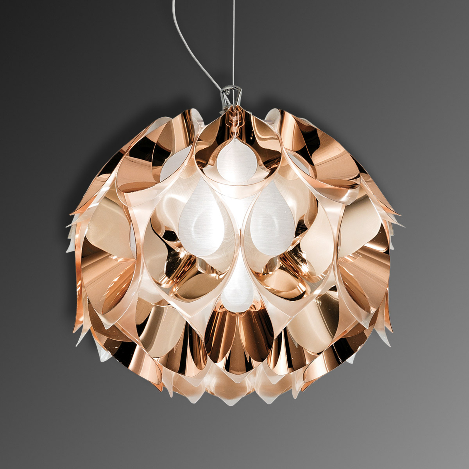Slamp Flora - lámpara colgante diseño cobre, 36 cm
