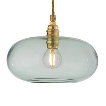 EBB & FLOW Horizon szklana lampa wisząca zielona