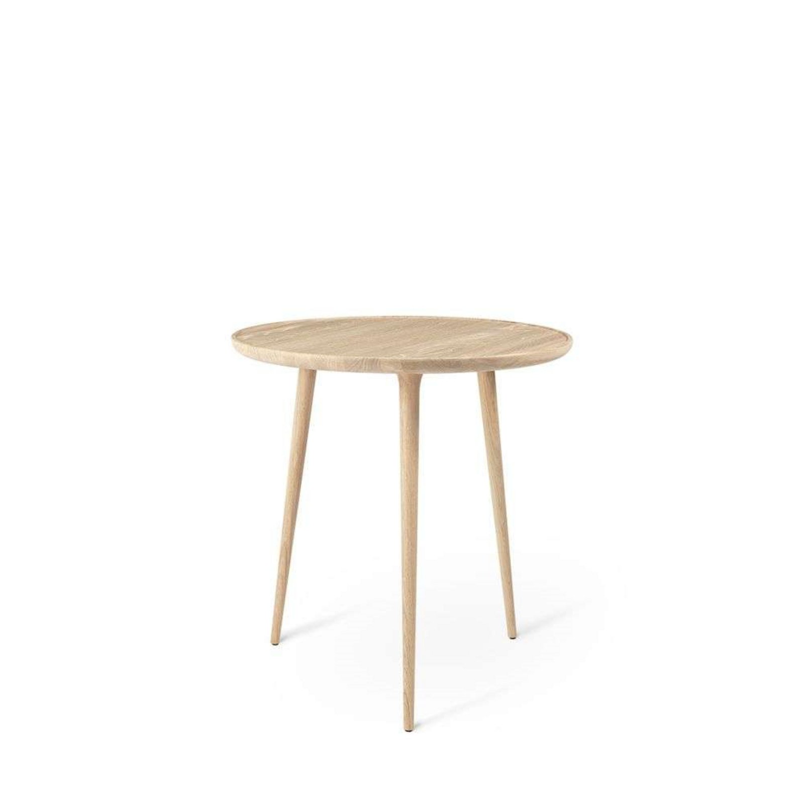 Accent Cafe Table Matt Lacq Oak Ø70 - Mater