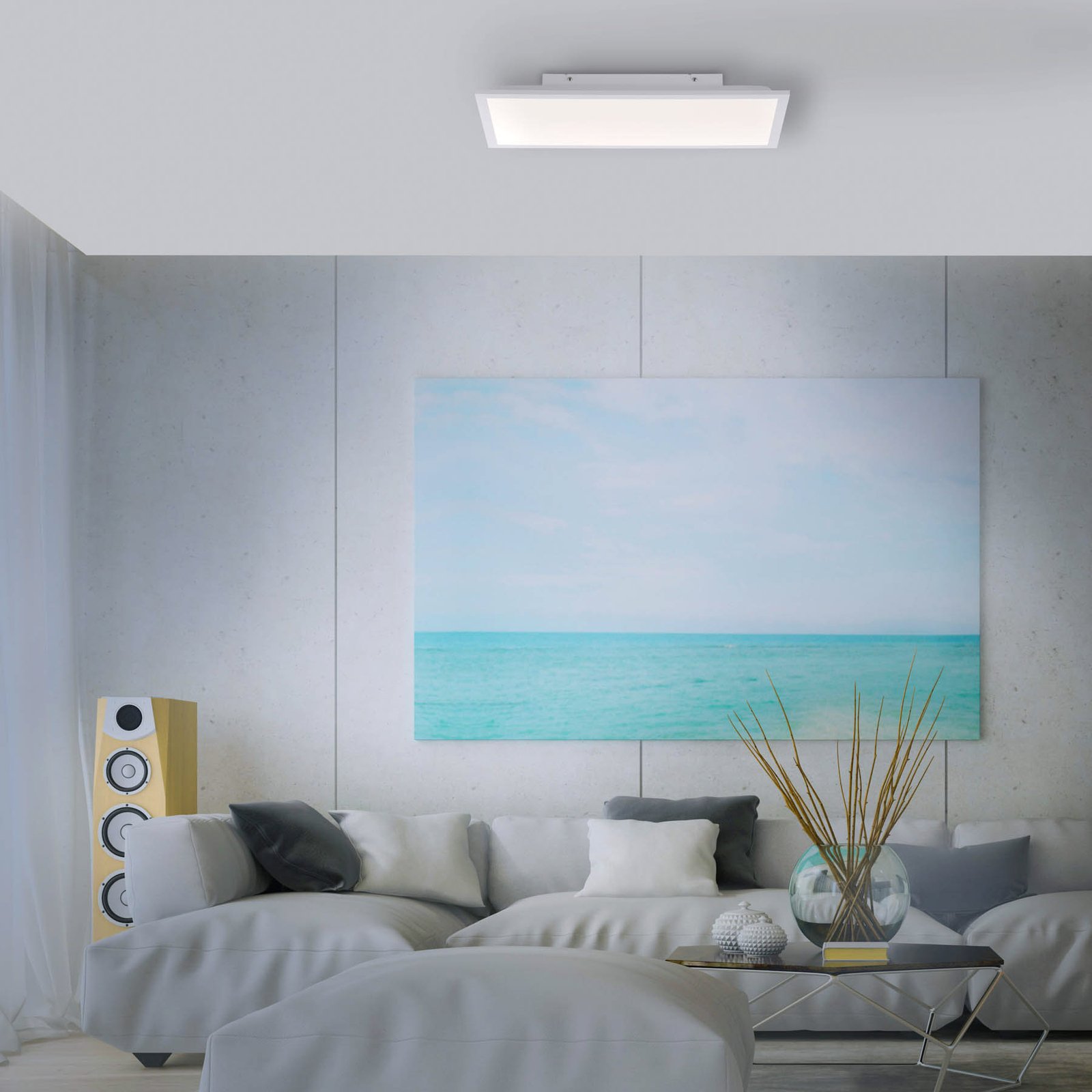 Fleet LED ceiling lamp motion detector 60x30 cm