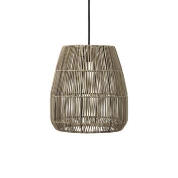 PR Home Saigon Hängelampe grau Ø 38 cm Kabel 2,5m