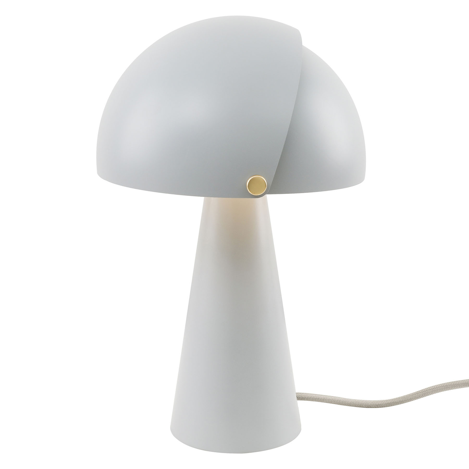 Align table lamp, tiltable lampshade, grey