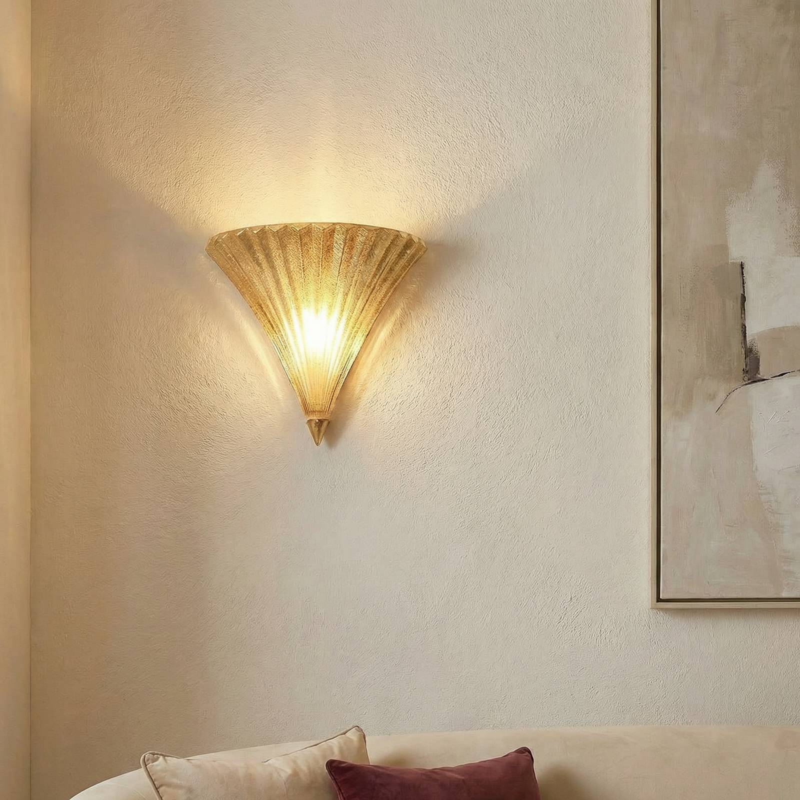 Ideallux Ideal Lux Santa ap1 small applique, dorée