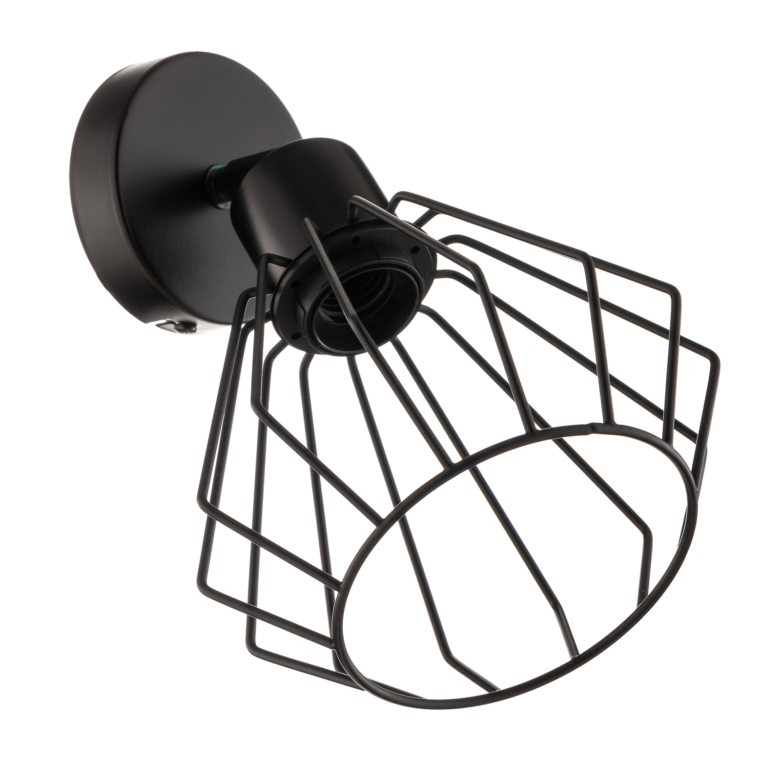 Wandlamp Limani, zwart, 1-lamp