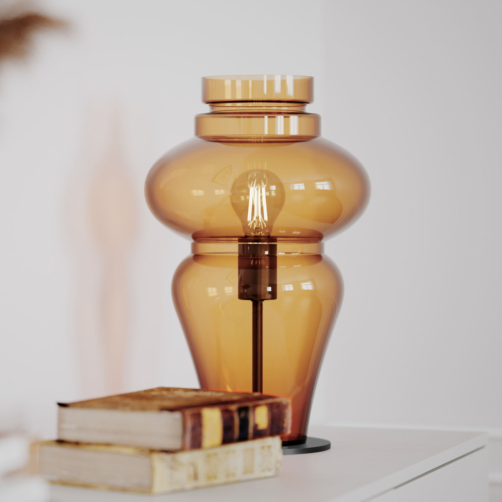 Dolores Lampe de Table Brandy - By Rydéns