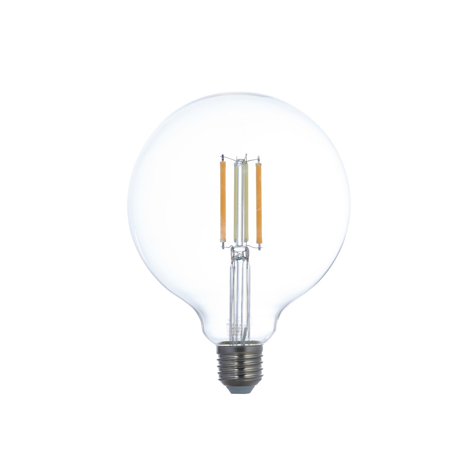 LUUMR Smart LED E27 G125 7W ZigBee Tuya Philips Hue 3er-Set
