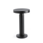 Lampe à poser LED solaire Cairo, noir, plastique, IP44, 21 cm