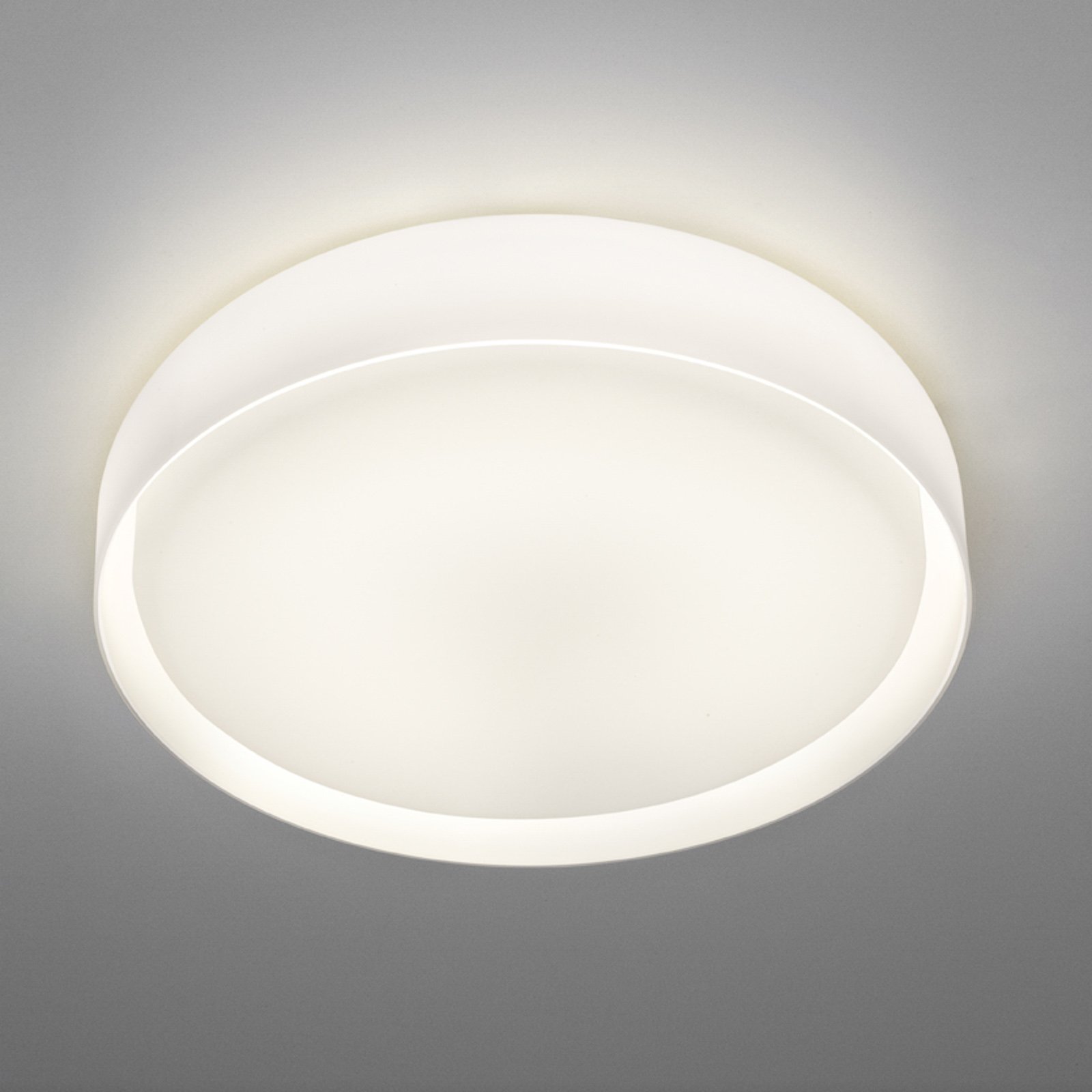 Prandina Mint W4 LED-Wandleuchte weiß Ø 46cm 30W