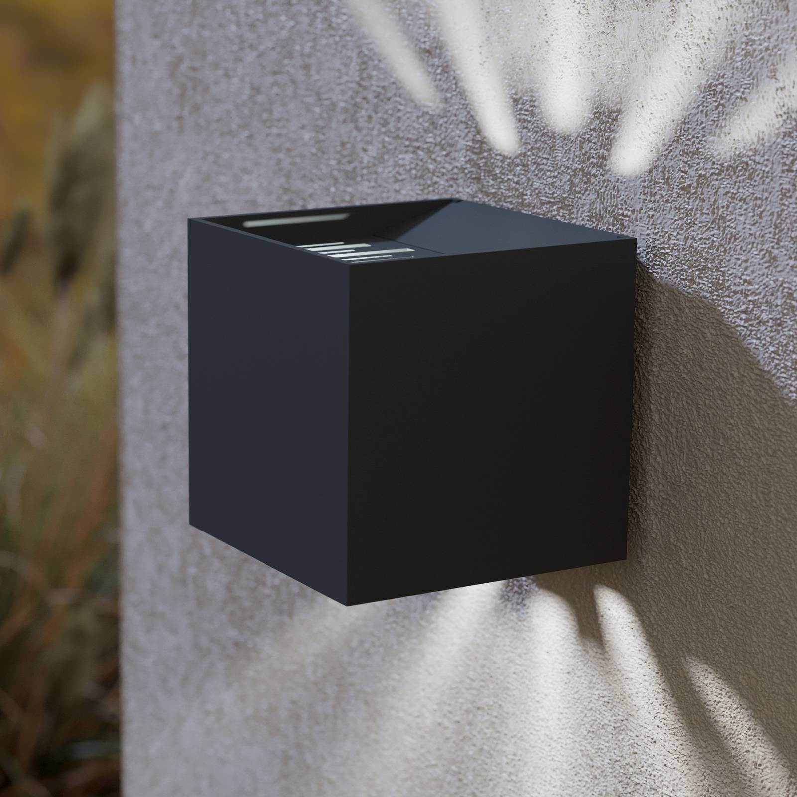 LED-Wandleuchte Calpino 2, schwarz günstig online kaufen