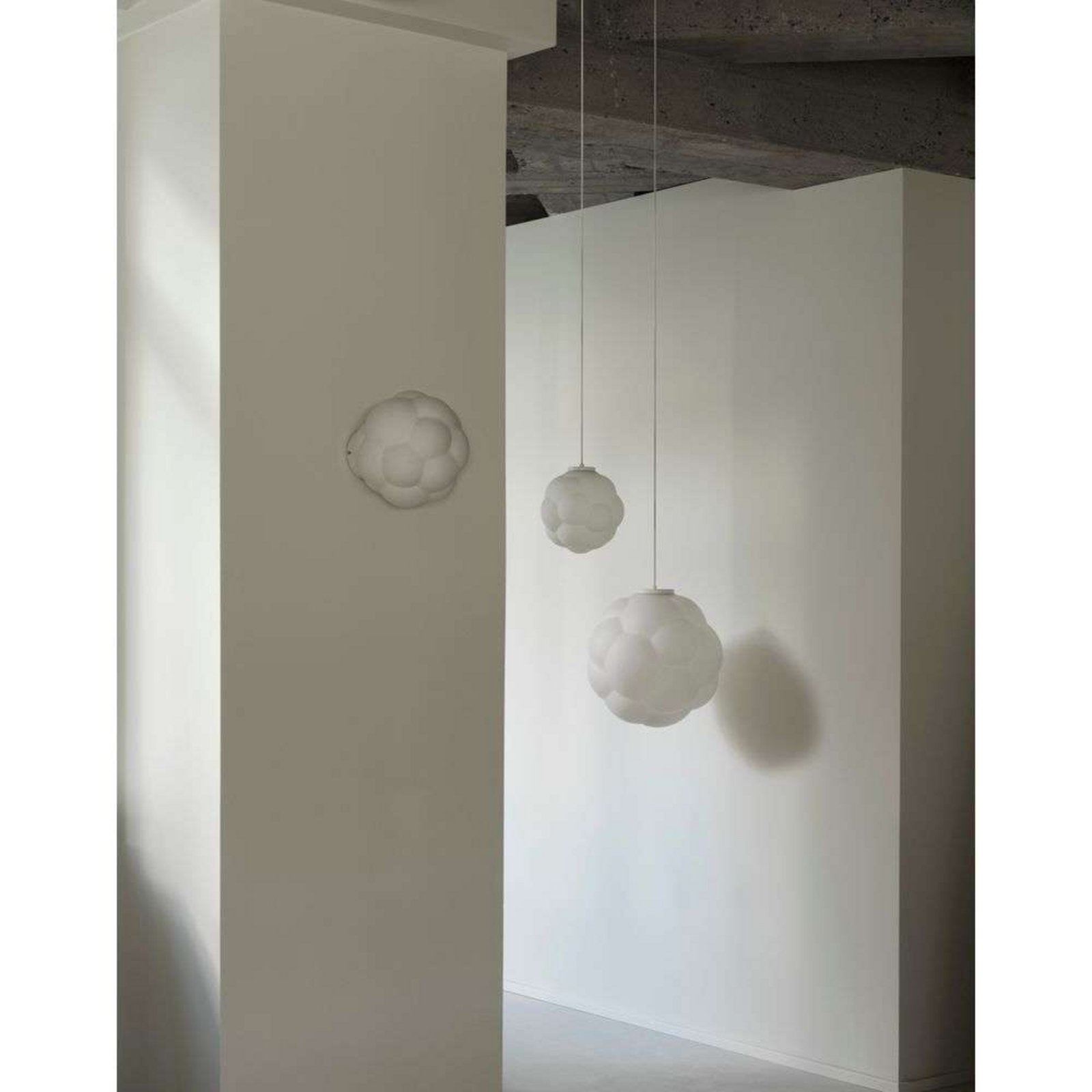 Bubba Ceiling-/Wall Lamp Ø25 White - Normann Copenhagen