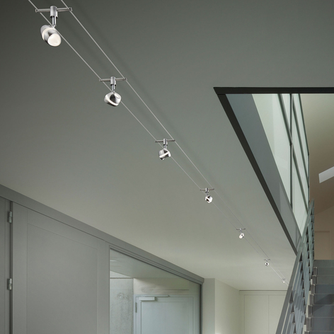Shark - moderne LED-wiresystem, 7 lyskilder