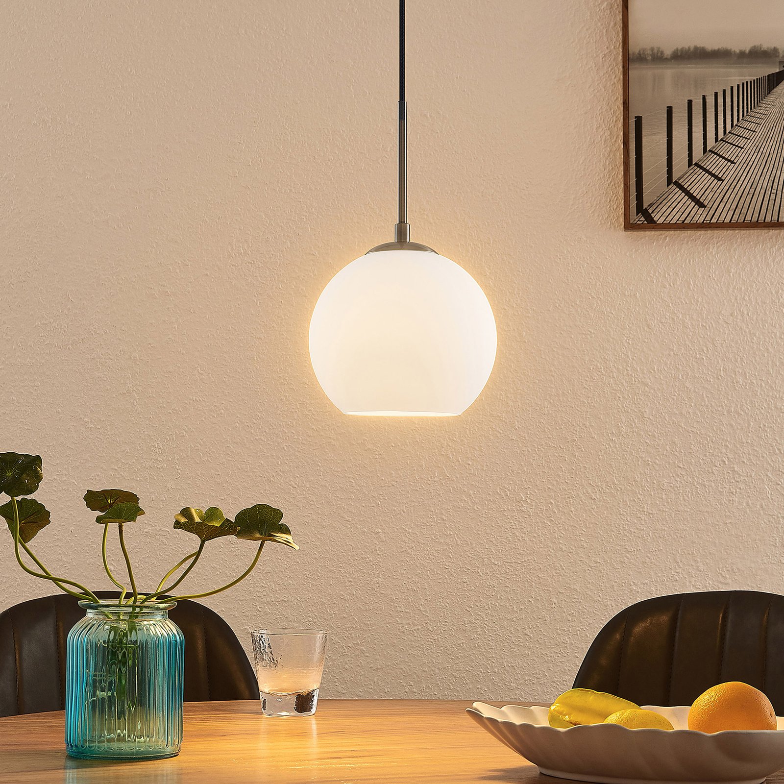 Jurian Suspension Nickel/Opal - Lindby