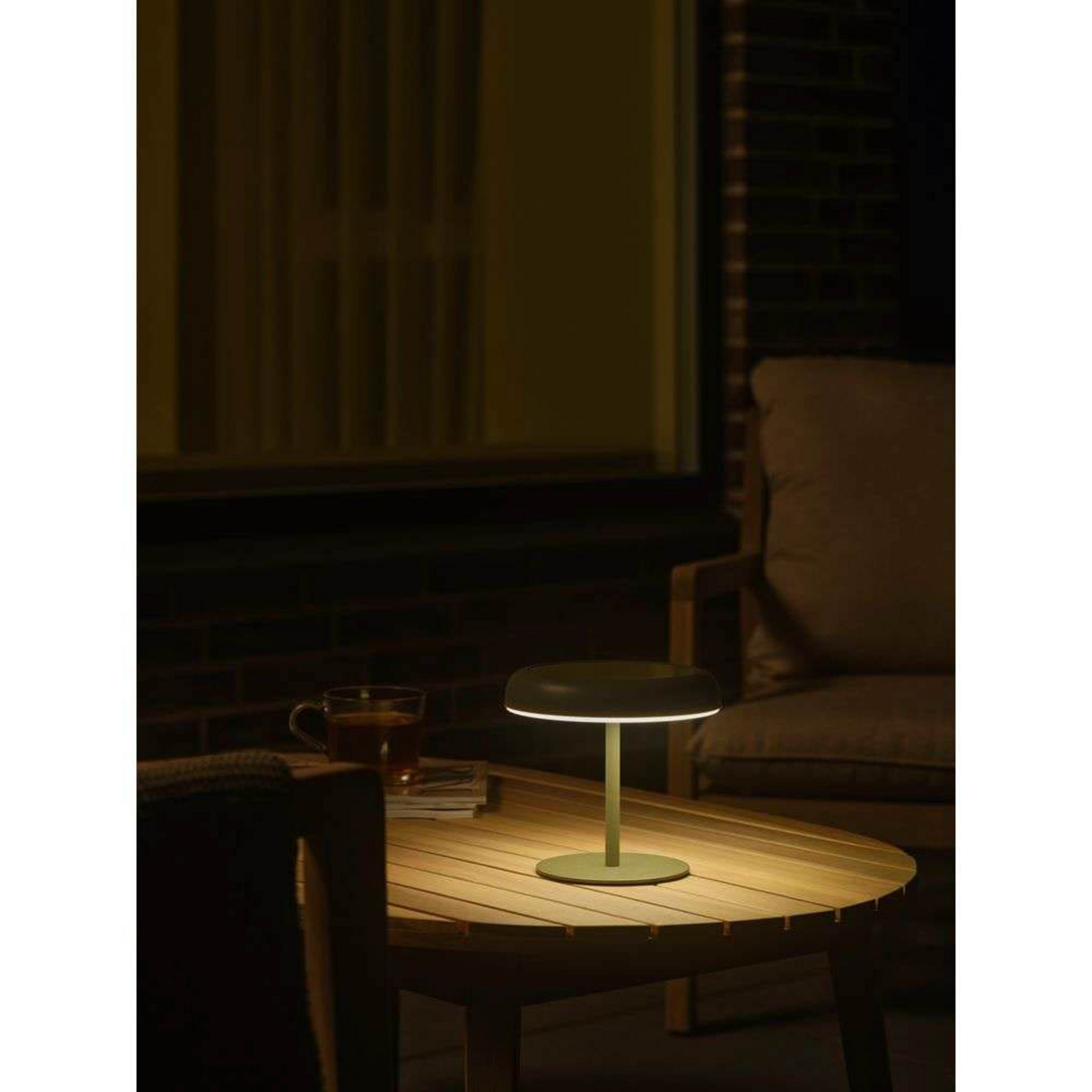 Elmer Solar Portable Bordslampa Grön - Nordlux